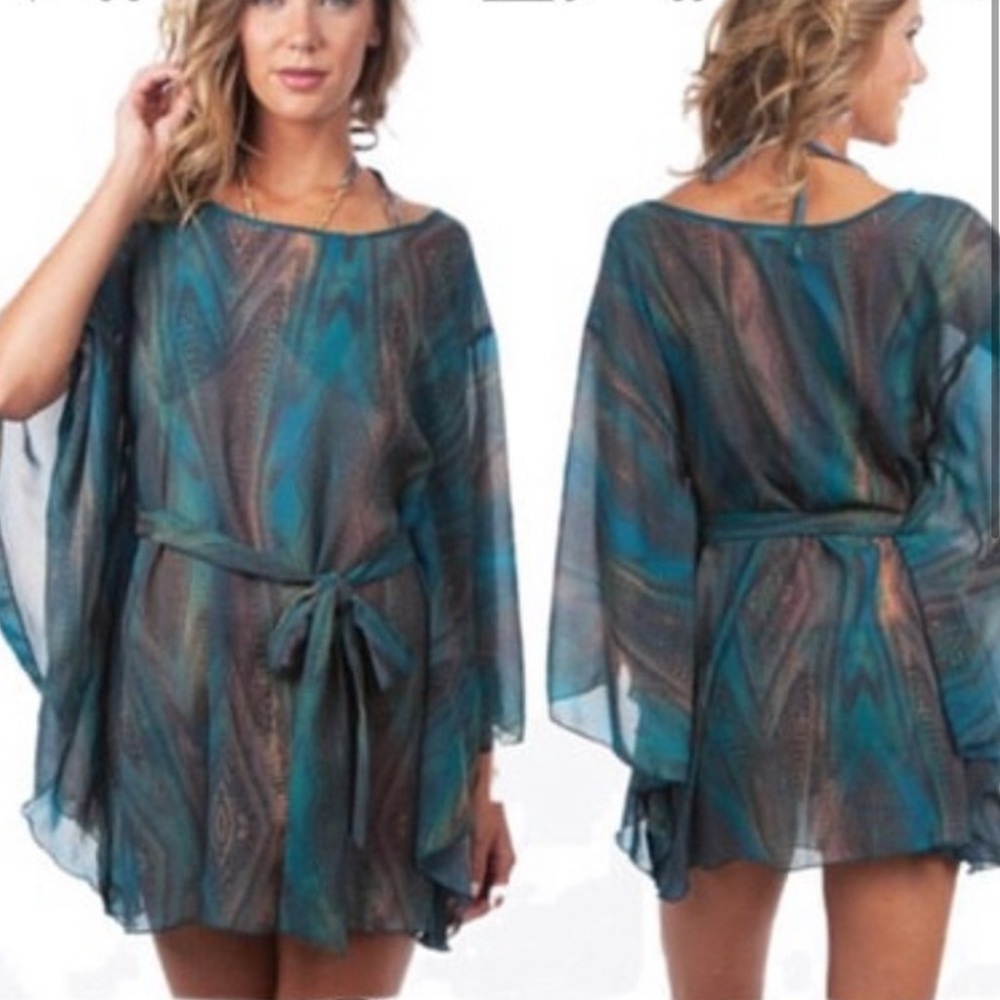 Nwt: Bellissima Swimwear Beach Cover Up 🦋